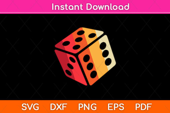 Board Game Dice for RPG and Nerd Culture