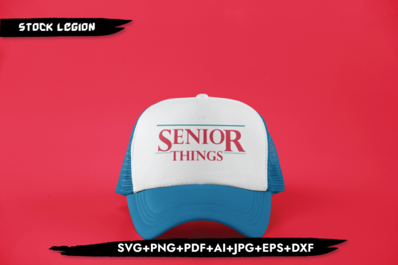 Senior Things: A Versatile Design for Embroidery Projects