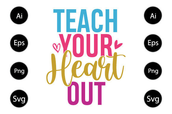 Teach Your Heart Out: A Typography T-Shirt Review
