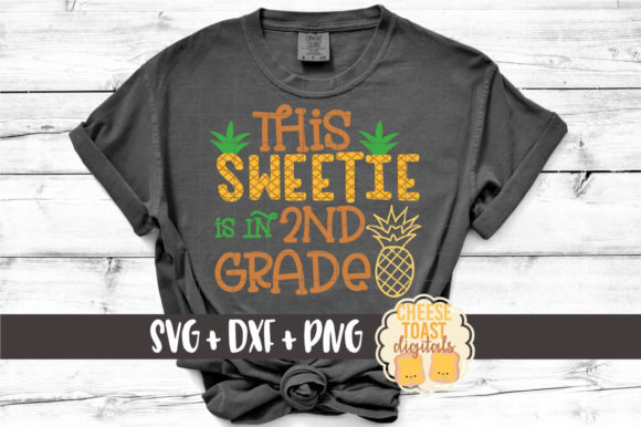 This Sweet is in 2nd Grade: A Charming Embroidery Design