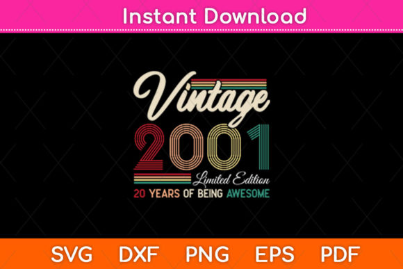 Vintage 2001 Limited Edition: A Timeless Embroidery Design